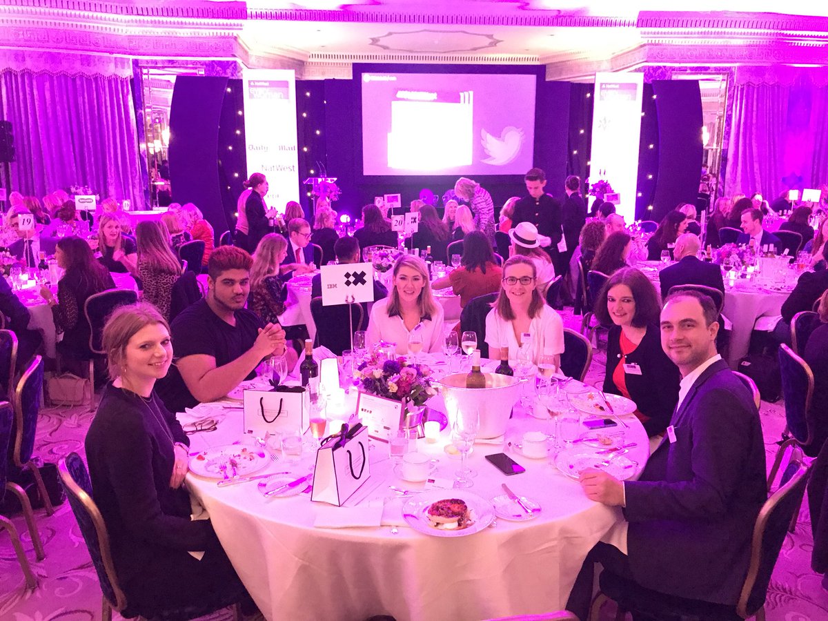 Kristine_Long's tweet photo. Excited for the #ewAwards at #TheDorchester today @IBM_iX good luck to all the nominees #everywomanUK https://t.co/dAczr3OD9i