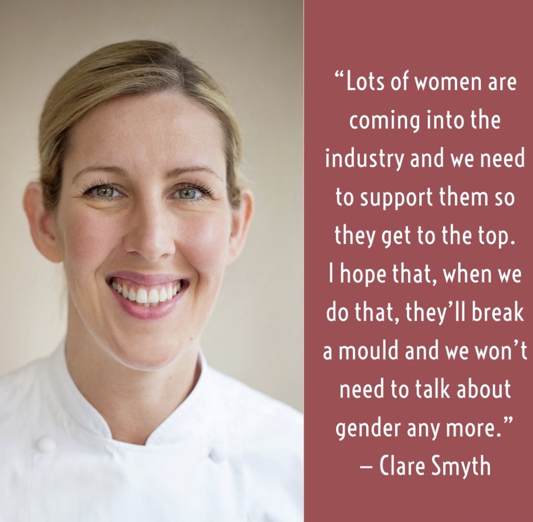 Our judge Clare Smyth <a href="/CorebyClare/">Core Restaurant</a> was interviewed by <a href="/guardian/">The Guardian</a> (bit.ly/ClareSmyth_int…) in which she explained how the industry needs to support women to get to the top. Do you know a female chef you could help to the top? Entering the Roux Scholarship could be the first step!