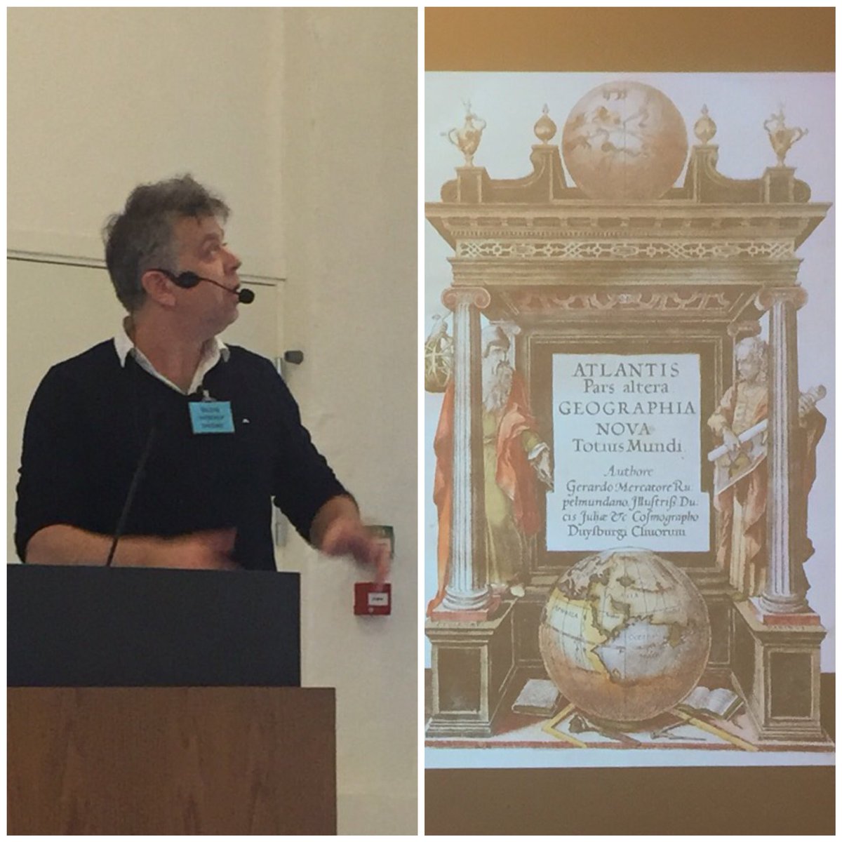 LineMBonde's tweet image. Erling Sandmo on the development of maps #tracingthecode #gatewaytoheaven