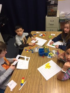 SS_SCurriculum's tweet photo. Exploring perimeter in 3rd grade. TOO BIG, too small, Just Right! https://t.co/0chUVVay3b