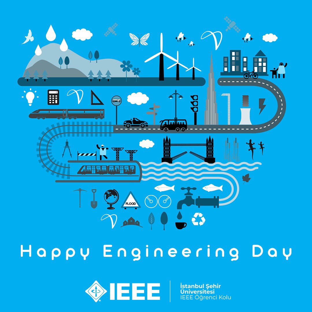 ieeesehir's tweet image. Mühendisler Günümüz kutlu olsun... @ieeetrsbeac #ieee #ieeetrsb #engineering #day #special