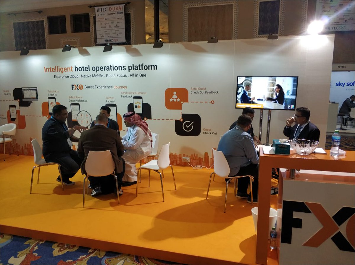 idsnext's tweet photo. #IDSNEXT launches worlds first Intelligent hotel platform at #HITEC, Dubai https://t.co/oTU19YIBh2