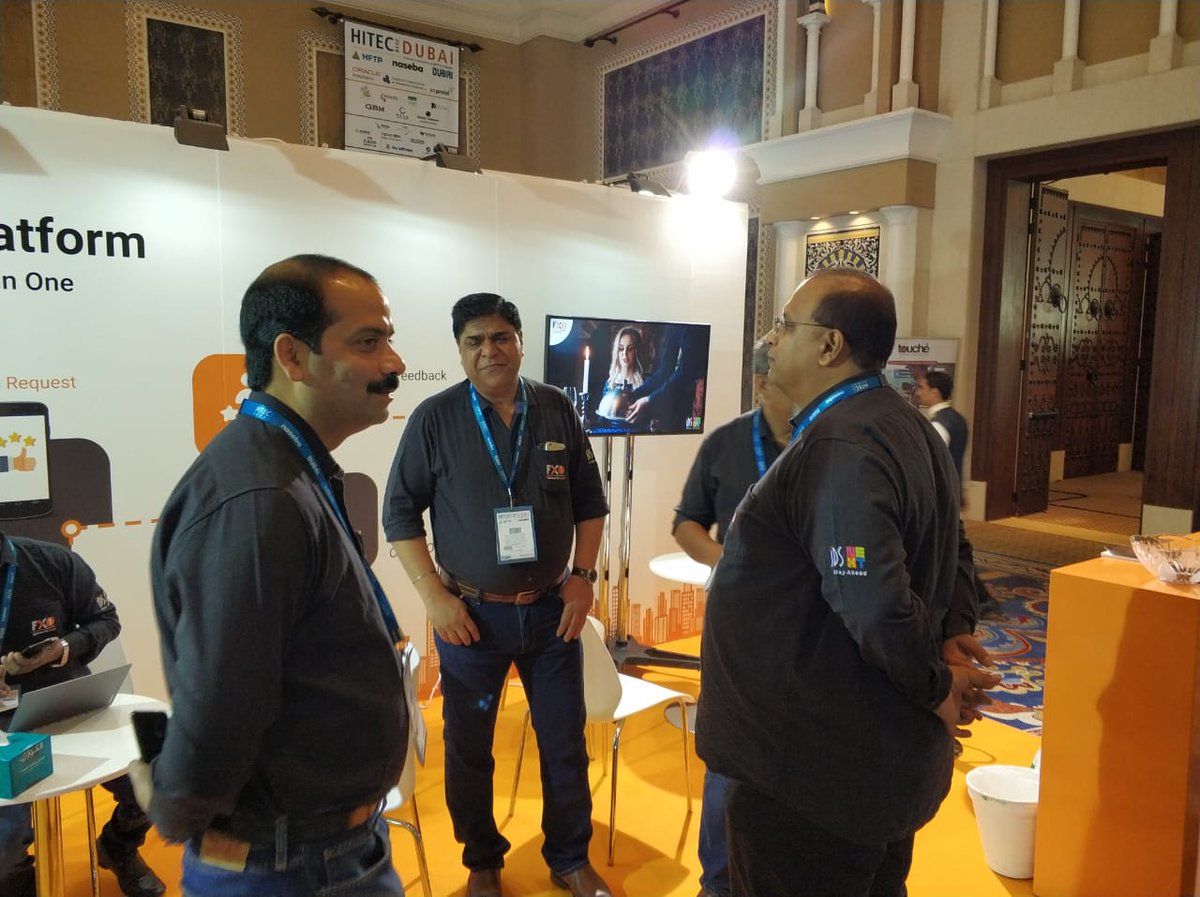 idsnext's tweet photo. #IDSNEXT launches worlds first Intelligent hotel platform at #HITEC, Dubai https://t.co/oTU19YIBh2