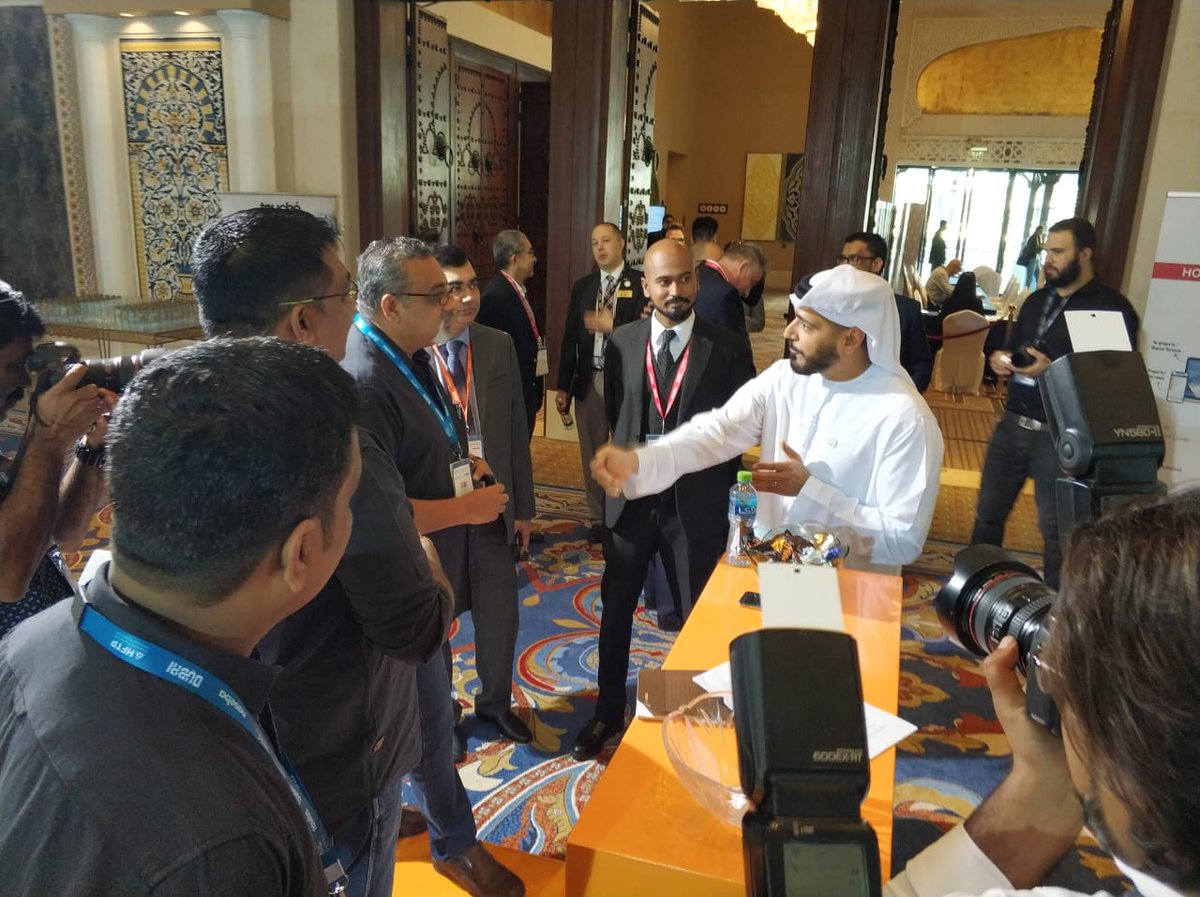 idsnext's tweet photo. #IDSNEXT launches worlds first Intelligent hotel platform at #HITEC, Dubai https://t.co/oTU19YIBh2