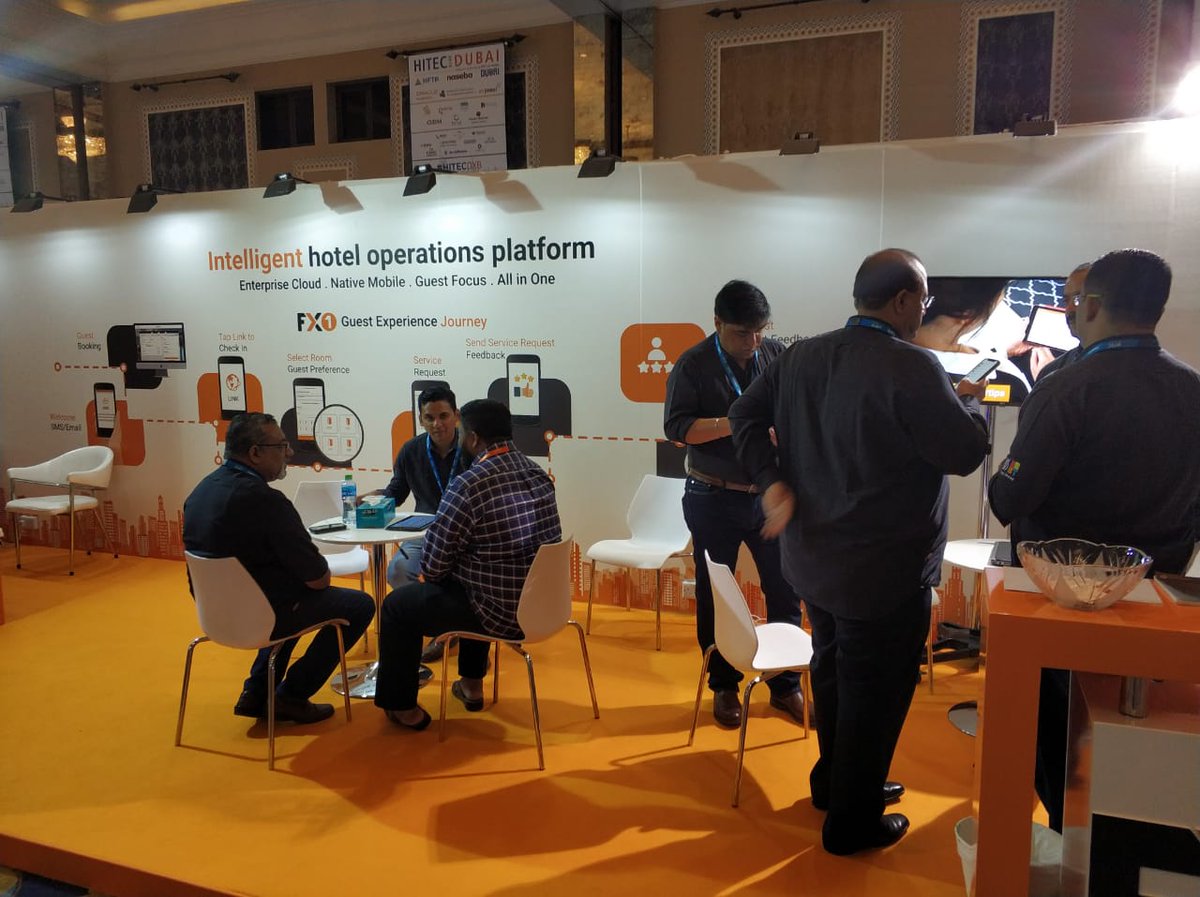 idsnext's tweet photo. #IDSNEXT launches worlds first Intelligent hotel platform at #HITEC, Dubai https://t.co/oTU19YIBh2