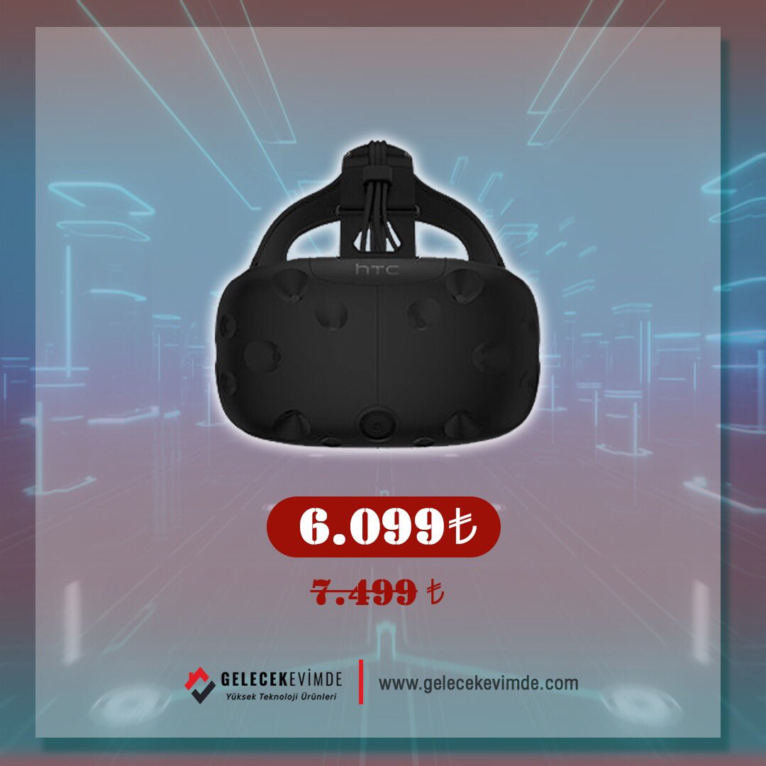 GEvimde's tweet photo. HTC-Vive Sanal Gerçeklik Gözlüğü ile 360 derecelik görüş açısı.. Diğer dünyalara adım atmak hiç bu kadar gerçekçi olamamıştı 🤩

#gelecek #gelecekevimde #sanalgerçeklik #sanalgerçeklikgözlüğü #sanaldünya #htc #htcvive #htcvivevr #vr #virtualreality #vivesoft #playsafer #zombie https://t.co/fzXxmg9fhe