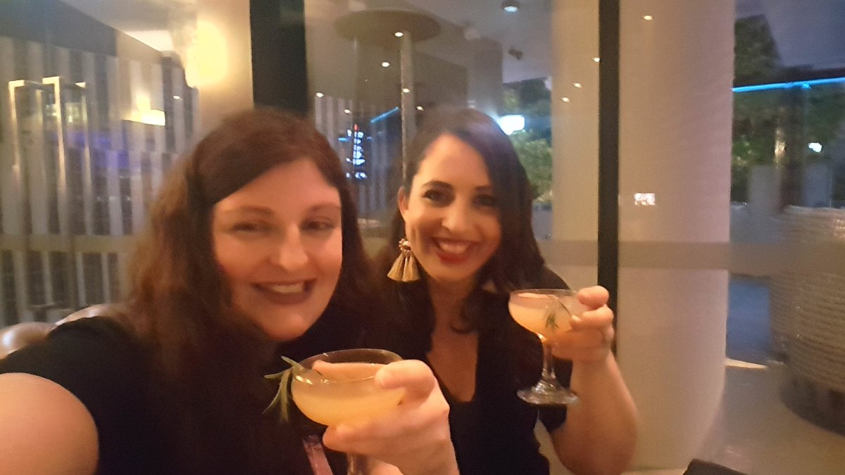 Neuro_Nay's tweet photo. Cheers to another successful year and great ANS conference! Looking forward to new challenges and adventures with @lyndseypraino in 2019! #acamamas #stemmum #ANS2018 #Killingit #womeninSTEMau #womeninstem https://t.co/wGIYFWjwfM