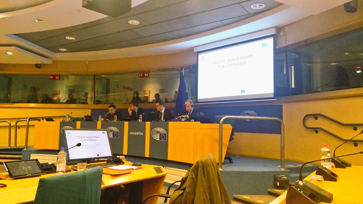 smetrabxl's tweet image. Earlier this year, EU’s road Transport social partners @the_IRU and @ETF_Road launched a Joint EC-funded SPHERE-project to discuss #enforceability of main socially-related legislation within the #MobilityPackage -now its time to wrap up and go through the results! @Europarl_EN