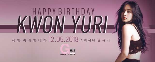 HAPPY BIRTHDAY KWON YURI! from GGPH Family!          