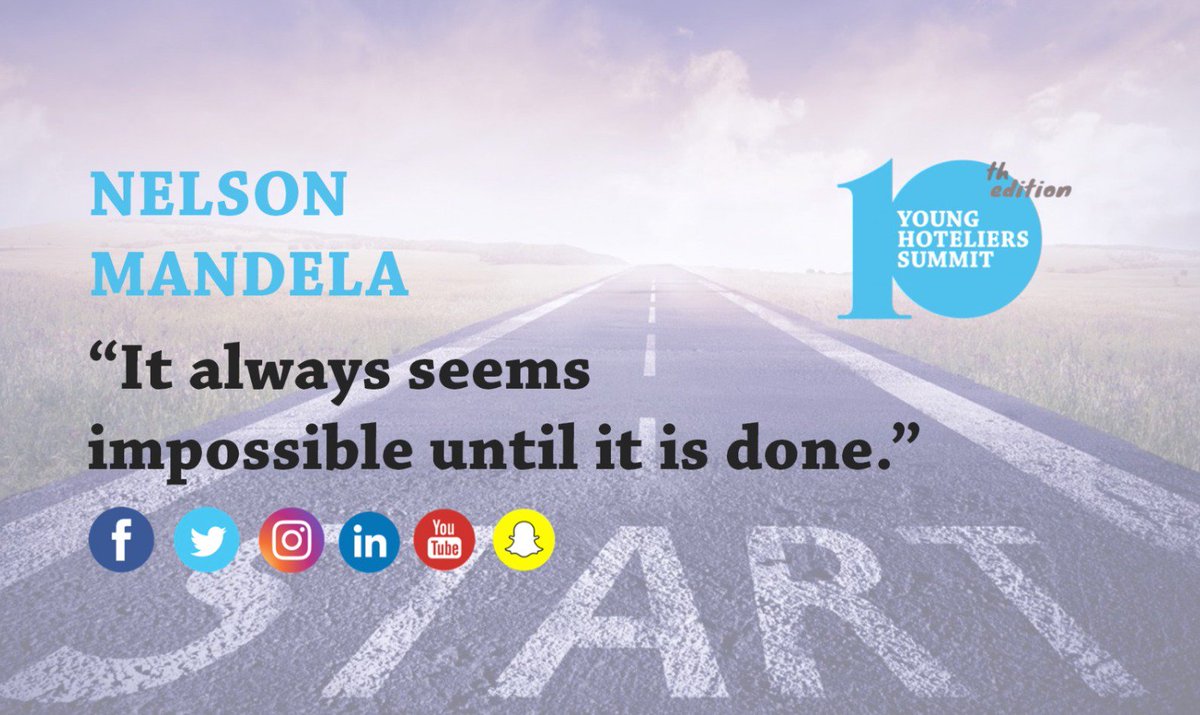 You’re half way through the week... you can do it! 
#YHS10thEdition #YHSConnects #GenerationYHS #Motivation