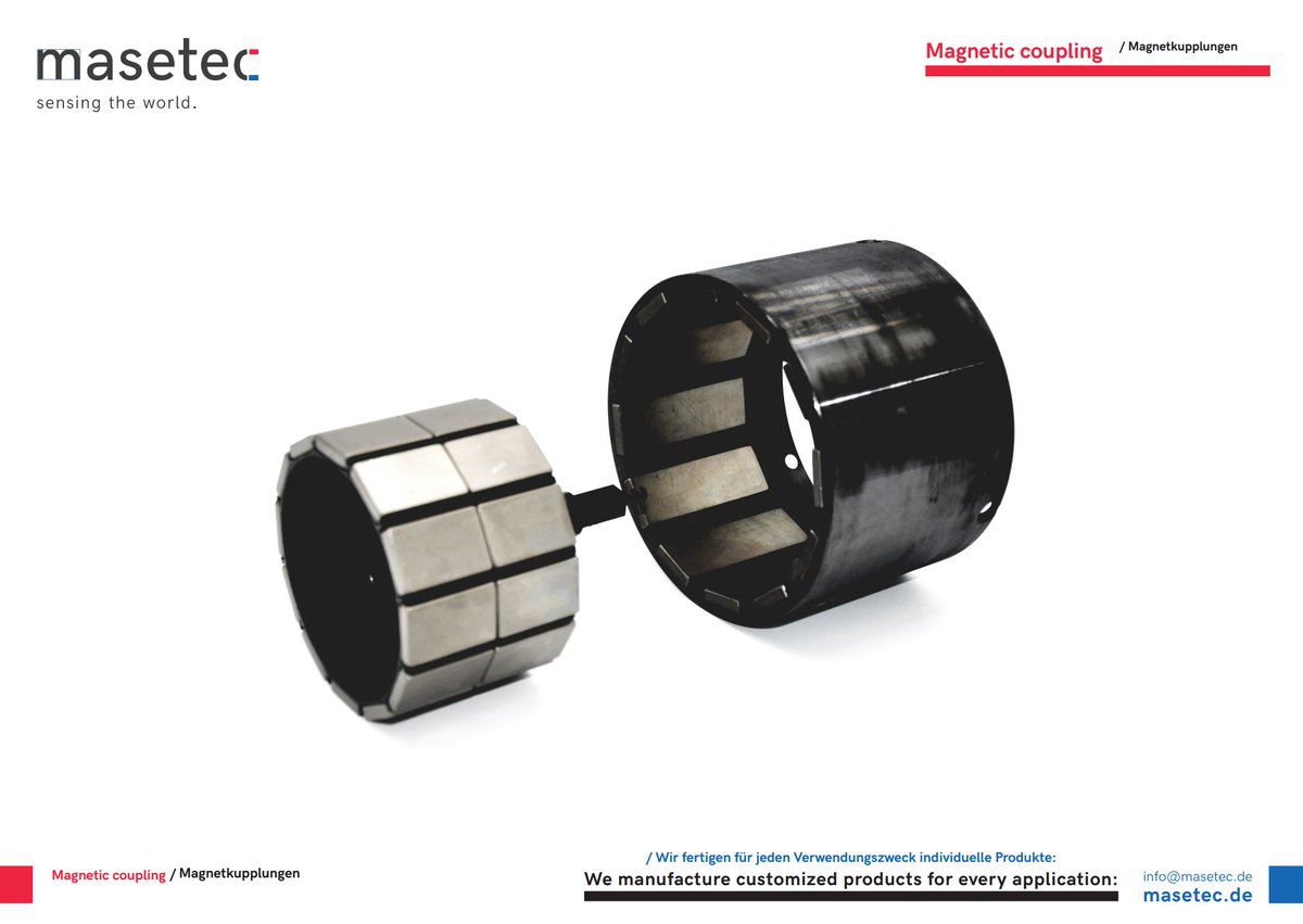MasetecG's tweet photo. Magnetic Coupling from https://t.co/MICLC5Cnmj
Interested? Just get in touch with us and we will help to identify the best coupling for your system. https://t.co/frmMTzEQcU
#masetec #masetecgmbh #magnetbaugruppen #magnetkupplung #magneticcoupling #magnet https://t.co/3icICVY0n3