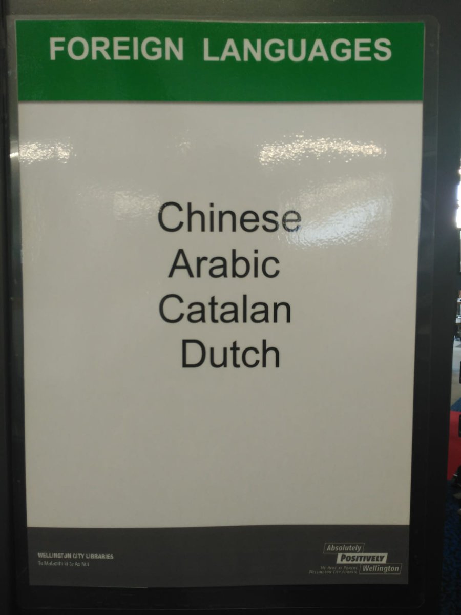 CANZAssoc's tweet photo. #Catalan readers can find a new section of books at Wellington's Central Library. An iniciative of our association with the collaboration of @wcl_library.

Ētahi pukapuka i te reo o te whenua o Katarōnia, i Te Whare Pukapuka o Whanganui-a-Tara. https://t.co/gr4fNX402f