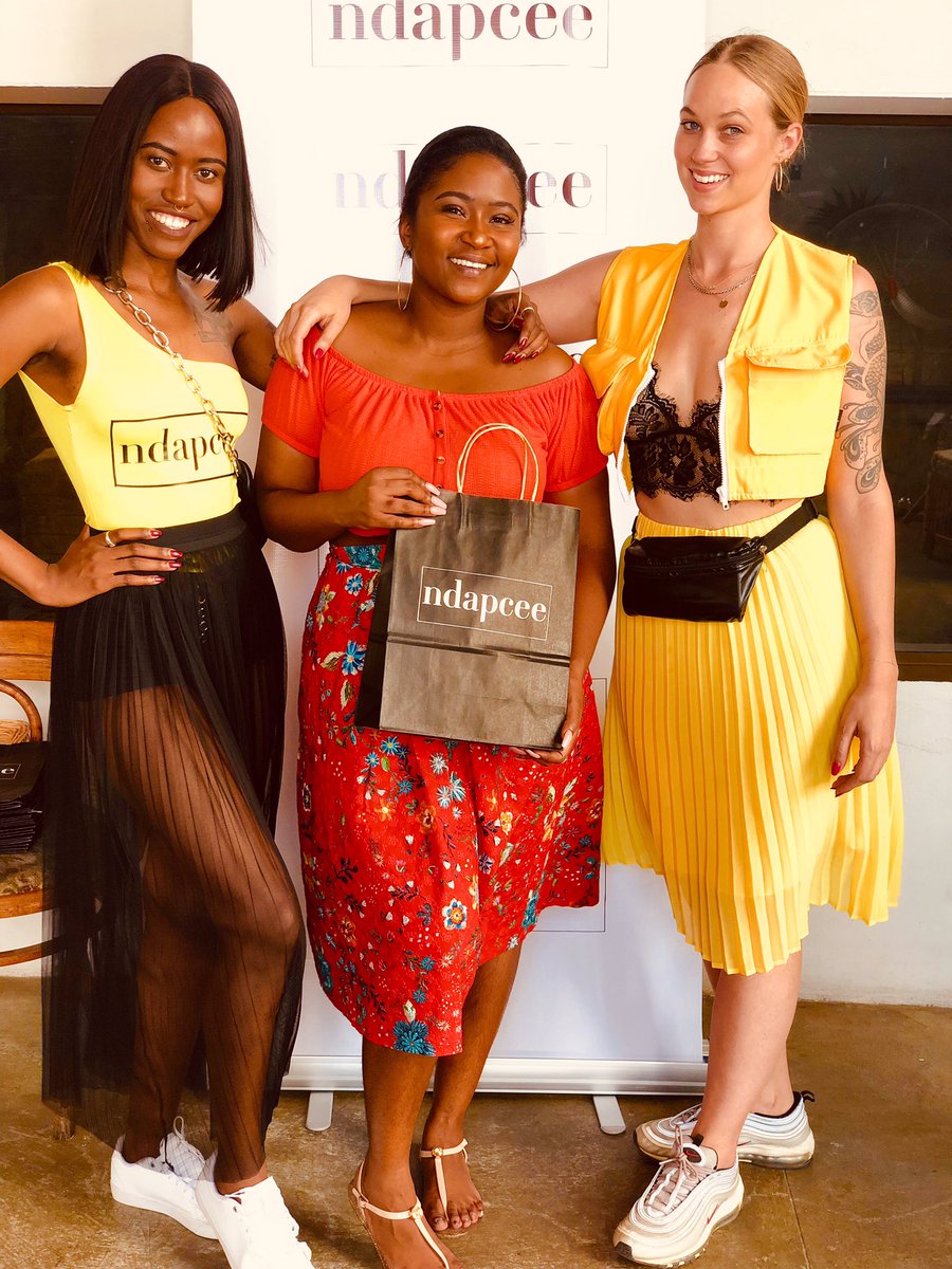 Ndapcee's tweet photo. The Ndapcee fashion pop up 2018, thank you all for coming💛 https://t.co/tgXqUzEs5M