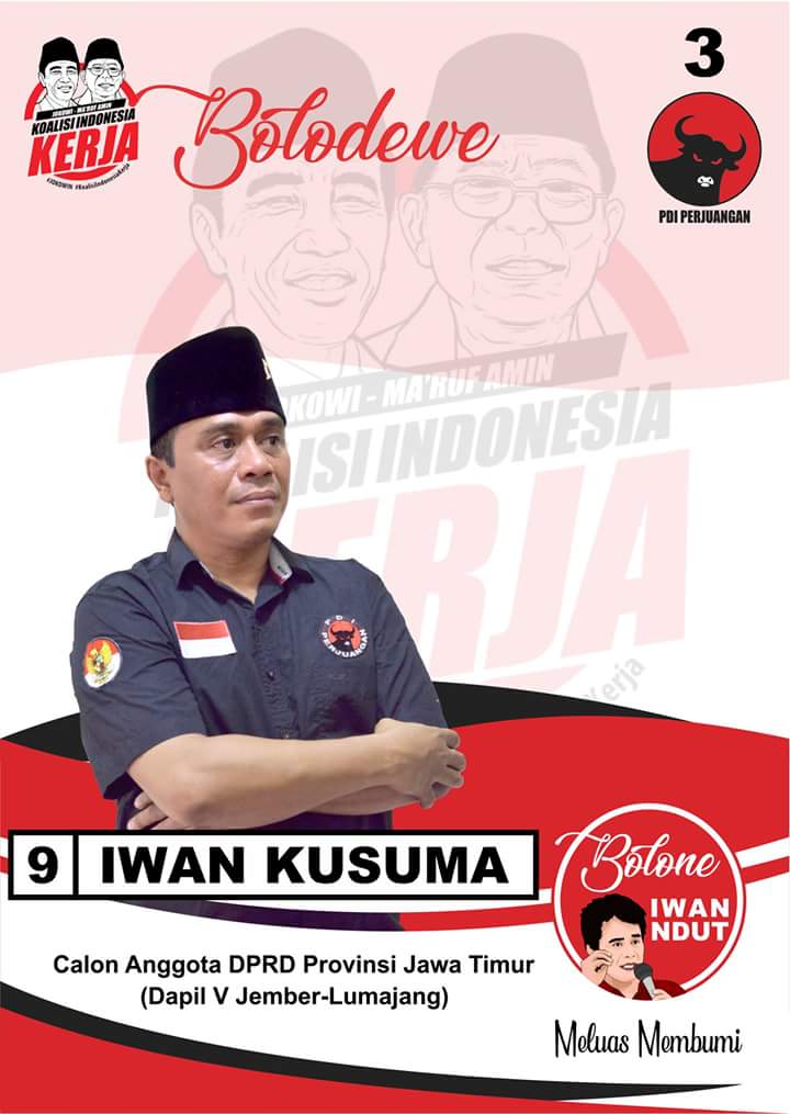 Saya berharap sampeyan bisa menjadi wakilku di dprd propinsi jatim #coblosnomer9