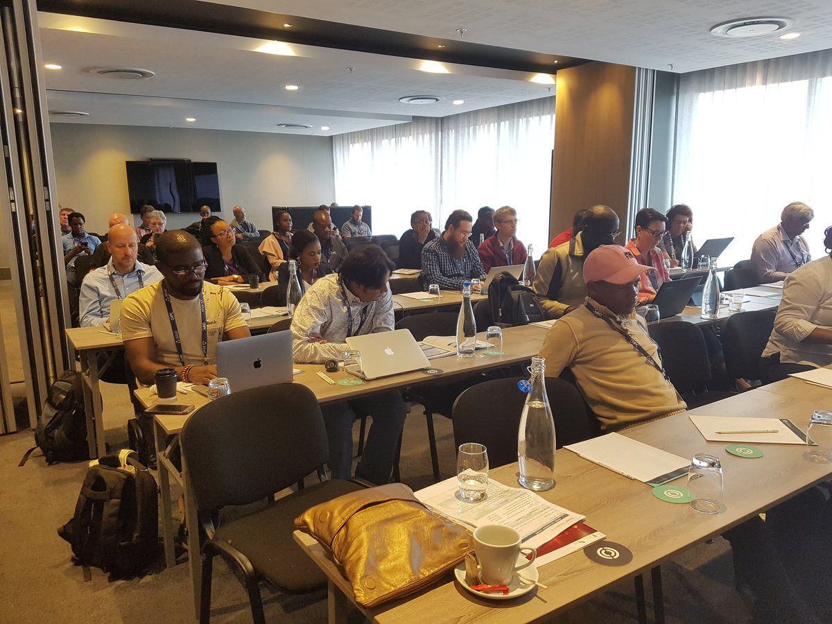 DirisaNicis's tweet photo. #CHPCCONF2018 DIRISA Track at the CHPC Conference is very well attended.. engaging and informative. Do join us!! #CHPC #DIRISA #CHPCCONF #NICIS #CSIR @CSIR @dstgovza @chpc https://t.co/0pbVftsS3o