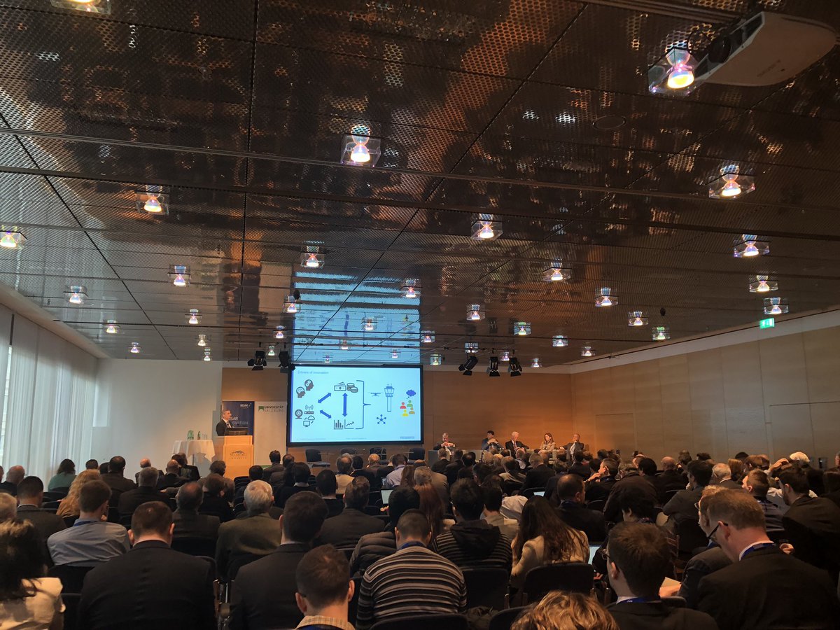 SESAR_JU's tweet photo. Trausmuth @Frequentis gives plenty of examples of how R&D is undertaken & coordinated #SWIM #RemoteTower #drones at #SIDS2018 but calls on #SESAR community to help to speed up R&D implementation! https://t.co/Oocrhgc075