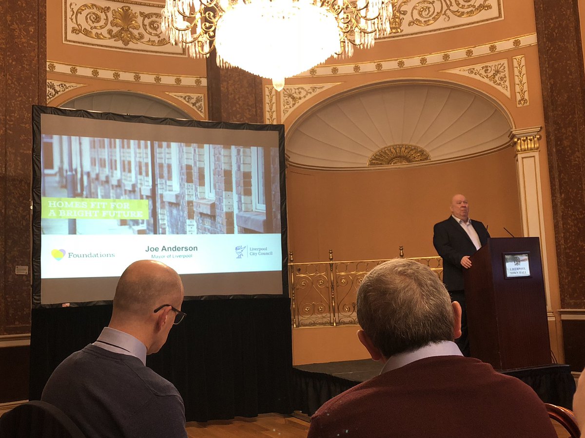 Great to be at the launch of <a href="/lpoolcouncil/">Liverpool City Council</a> new housing company, Foundations. Another innovative initiative from the Council to support and regenerate our local communities that need it most.