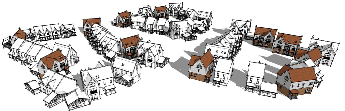 Organic_Archi's tweet photo. 2/10 Oakley Orchards for Villagemakers in Essex, an off site manufactured self build. Beautiful homes laid out to encourage neighbourliness and reduce car reliance.
https://t.co/mP8ZW4myd7
#villagemakers #sustainability #architects #selfbuild #offsitemanufacture #ecohousing https://t.co/lXqBulO4h6