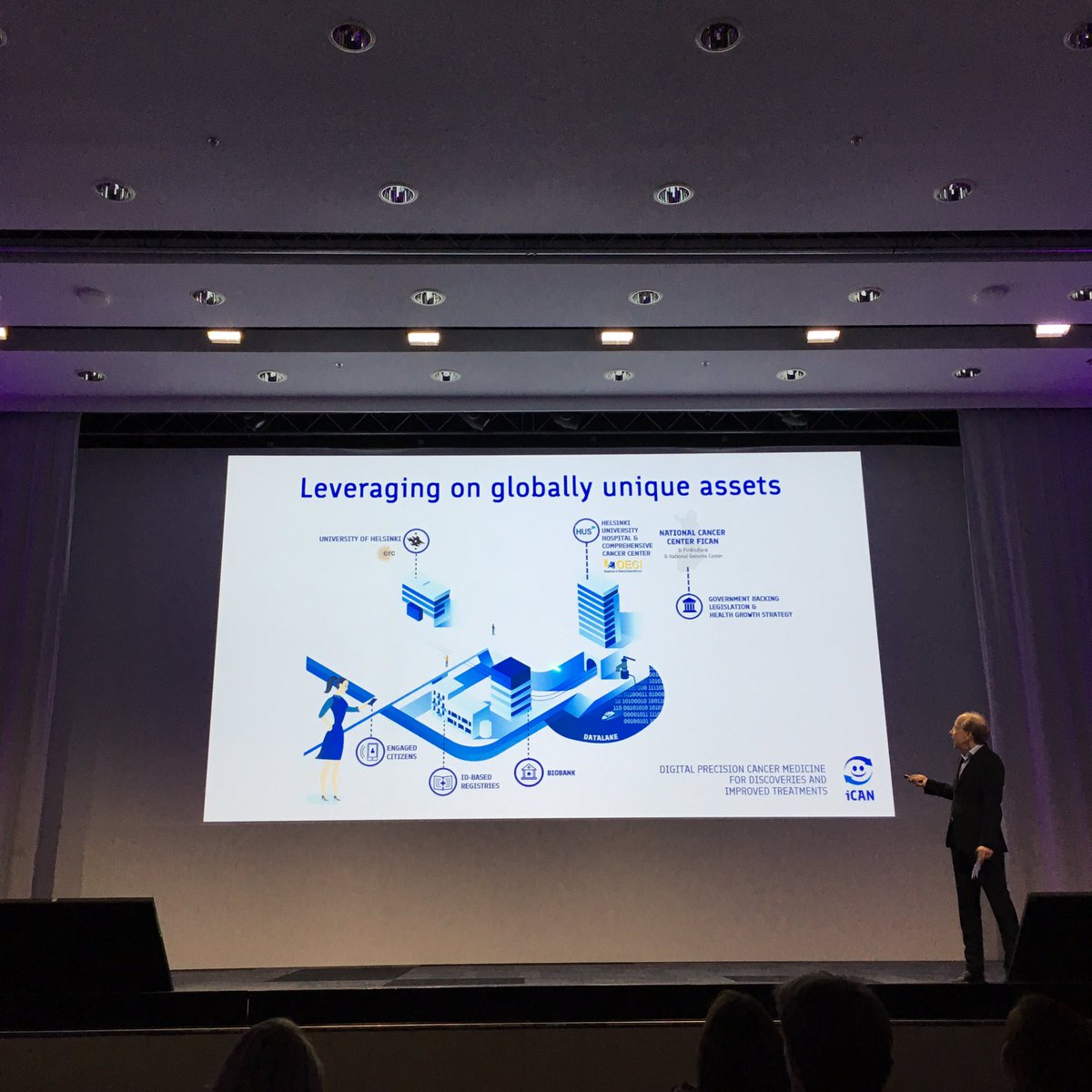 HealthHelsinki's tweet photo. It all comes back to science – Science is the basis🧪🧬
Inspiring #lifescience #showcase by Dalial Freitak, Kari Alatalo | @helsinkiuni, Daniel Bojar, Orlando Rojas | @AaltoUniversity & Paola Ceroni – science behind #business
#yscience #slush18 #basicscientificresearch https://t.co/oSBVCmVmOA
