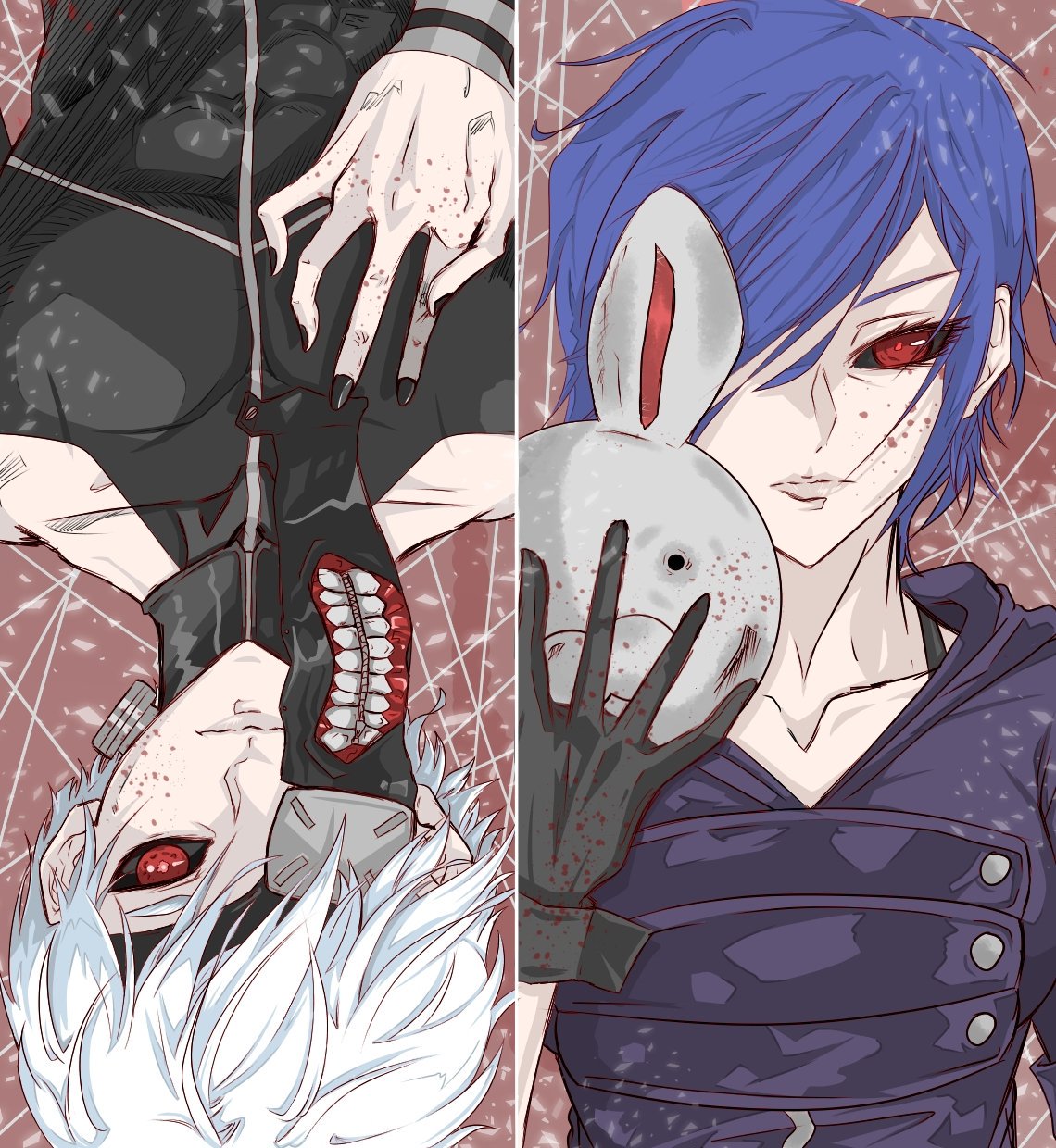 Tomato Styles This Was Fun To Draw But A Pain In The Ass As Well Plz Like I Need It Tokyoghoul Tokyokushu Touka Kaneki Fanart T Co Yeqd4kvbv9 Twitter