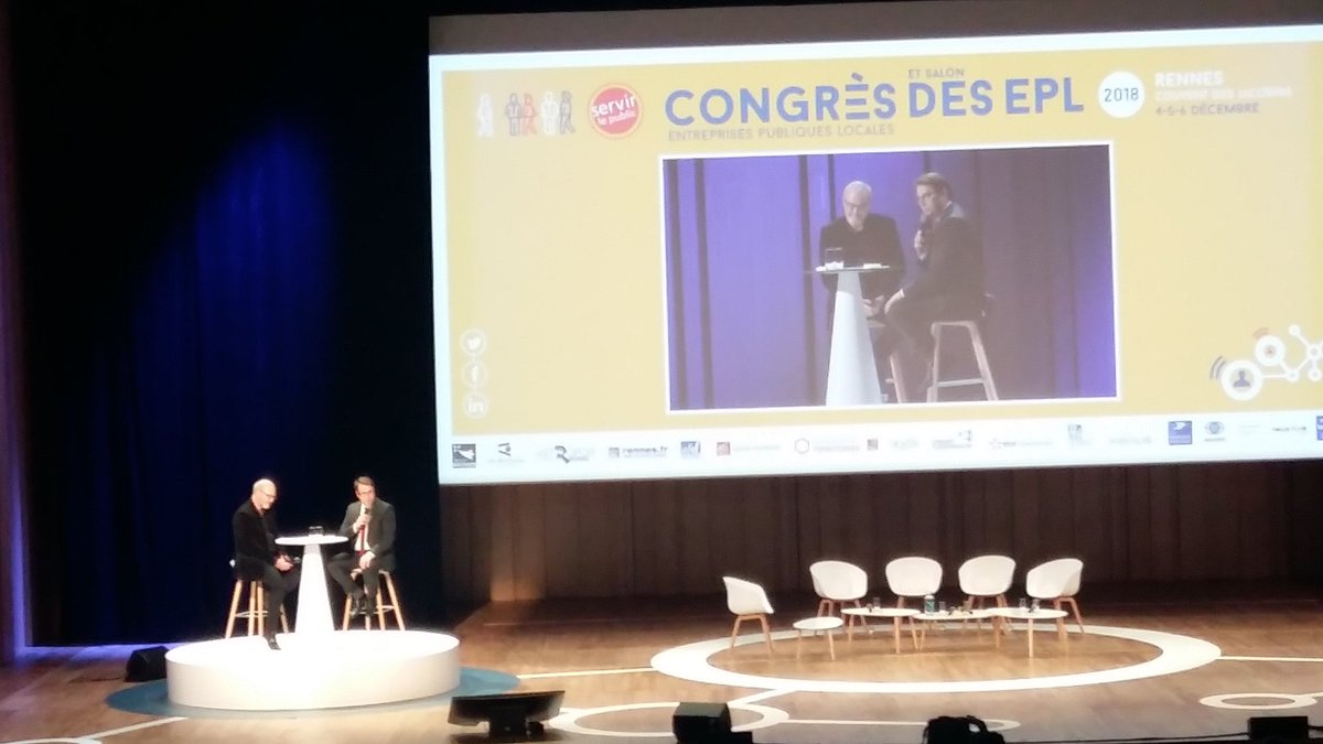 LeplaeJ's tweet photo. Ouverture officielle du @SalonEpl par @LoigCG et @ecouet . 
#collterr #finance #EPL2018 @FCL_Cite @metropolerennes @regionbretagne https://t.co/N6ZJs4YZ2V