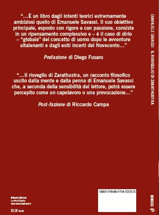 SavassiEmanuele's tweet photo. Zarathustra è tornato!
Tremate ultimi uomini! https://t.co/9hJdrrjP4A