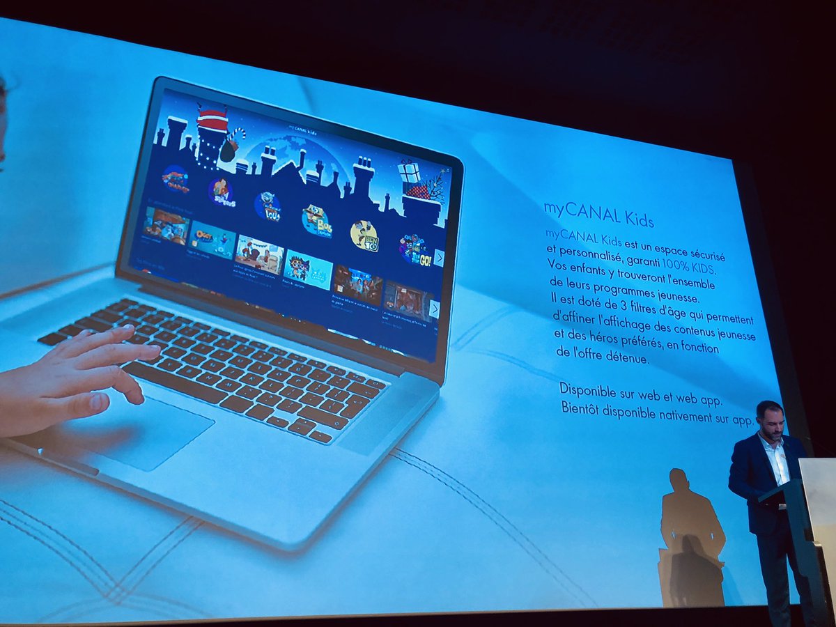 Canal+ innove et propose <a href="/myCANAL/">myCANAL</a> kids un espace sécurisé avec la plus belle offre de programmes jeunesse en France en exclusivité pour nos abonnés <a href="/jjuramie/">Jean-Marc JURAMIE</a> <a href="/peferrand/">Pierre-Emm. FERRAND</a> <a href="/AudreyBrugere/">Audrey Brugère</a> c’est déjà Noël sur <a href="/canalplus/">CANAL+</a> !