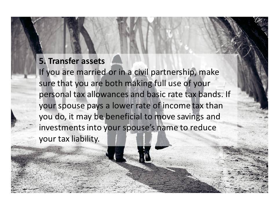 GWDickandCo's tweet photo. Day five of our Tax Tips and Advice Calendar. #personaltaxallowance #transferassets #tax #savings #AdventCalendar #toptaxtips https://t.co/X2JFZqfaV8