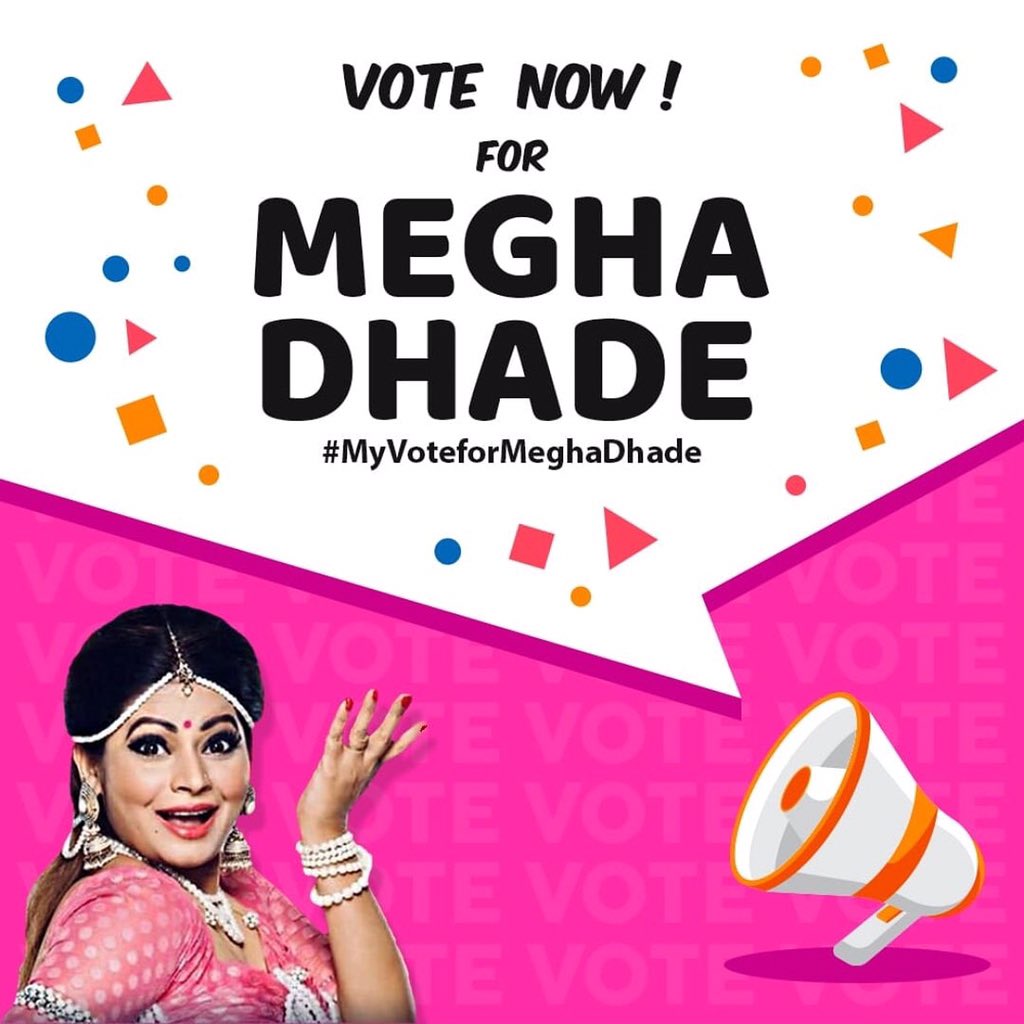 _ashujs1015_'s tweet photo. Show all your support to our tigress #MeghaDhade 
Keep Voting!!

To vote for her download @justvoot app or visit https://t.co/4Wh9T0mfeX

#TeamMeghaDhade #VoteForMeghaDhade #TaskQueenMegha  #BiggBoss12⁠ ⁠ #BB12⁠ ⁠ #Meghsters

@ColorsTV @BiggBoss @EndemolShineIND @viacom18 https://t.co/rKaWv2Mj8d