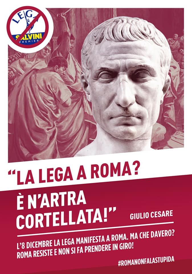Iperbole_'s tweet photo. Amo Roma e i romani 😂❤️#Romanonfalastupida

(Non so chi ha lanciato questa campagna, ma gli va dato un Nobel) https://t.co/7SckYuZz6c