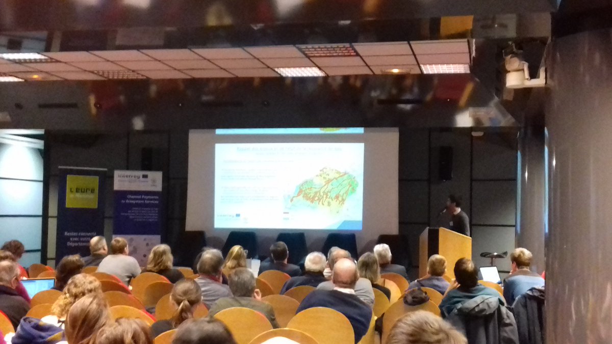 InterregCPES's tweet photo. End of the 1st part of the public morning of our meeting: @eaudeparis and @Inra_BzhNdie @agrocampusouest presented the French sites of #springs of #LaVigne and #lacauduc and #Yvel #catchment @InterregCPES #waterquality #water #normandy #brittany https://t.co/wTqOafVSOm