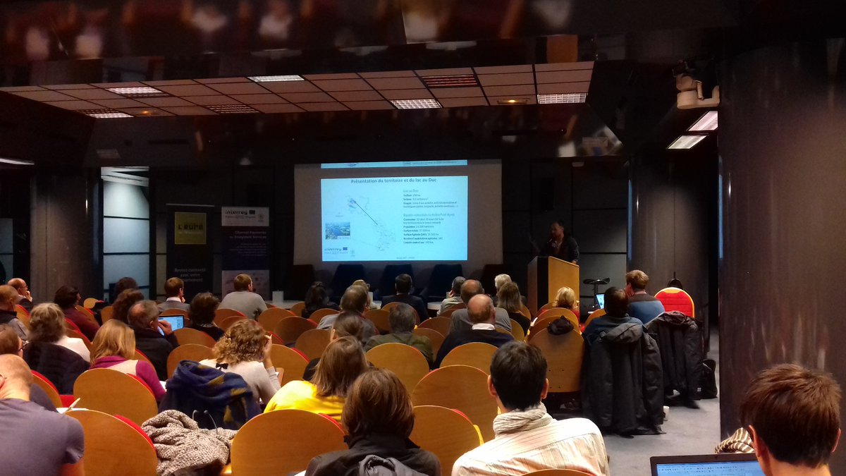InterregCPES's tweet photo. End of the 1st part of the public morning of our meeting: @eaudeparis and @Inra_BzhNdie @agrocampusouest presented the French sites of #springs of #LaVigne and #lacauduc and #Yvel #catchment @InterregCPES #waterquality #water #normandy #brittany https://t.co/wTqOafVSOm