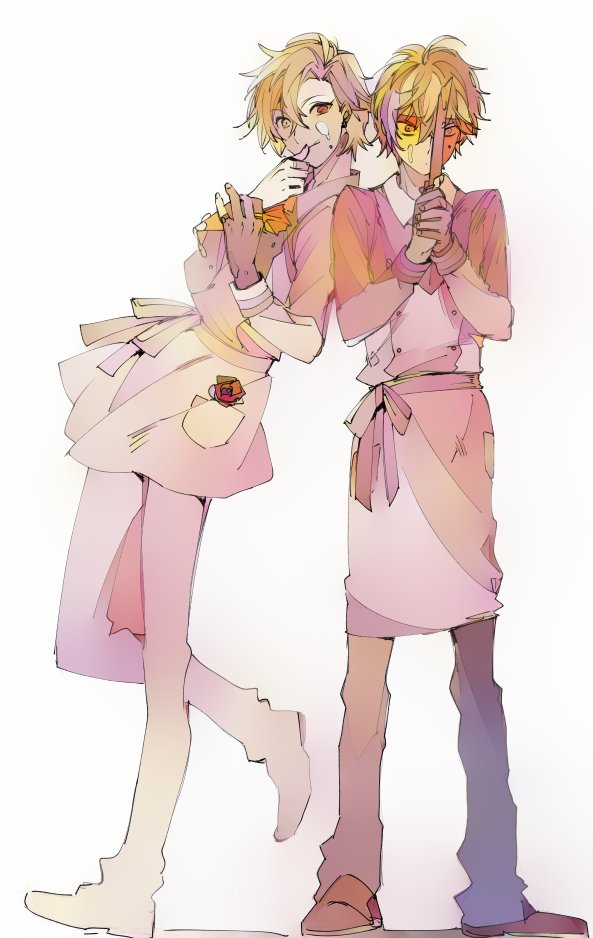 スイパラコラボかわいかったよ よく見ると2人のエプロン丈違っててワカルー Oreのイラスト