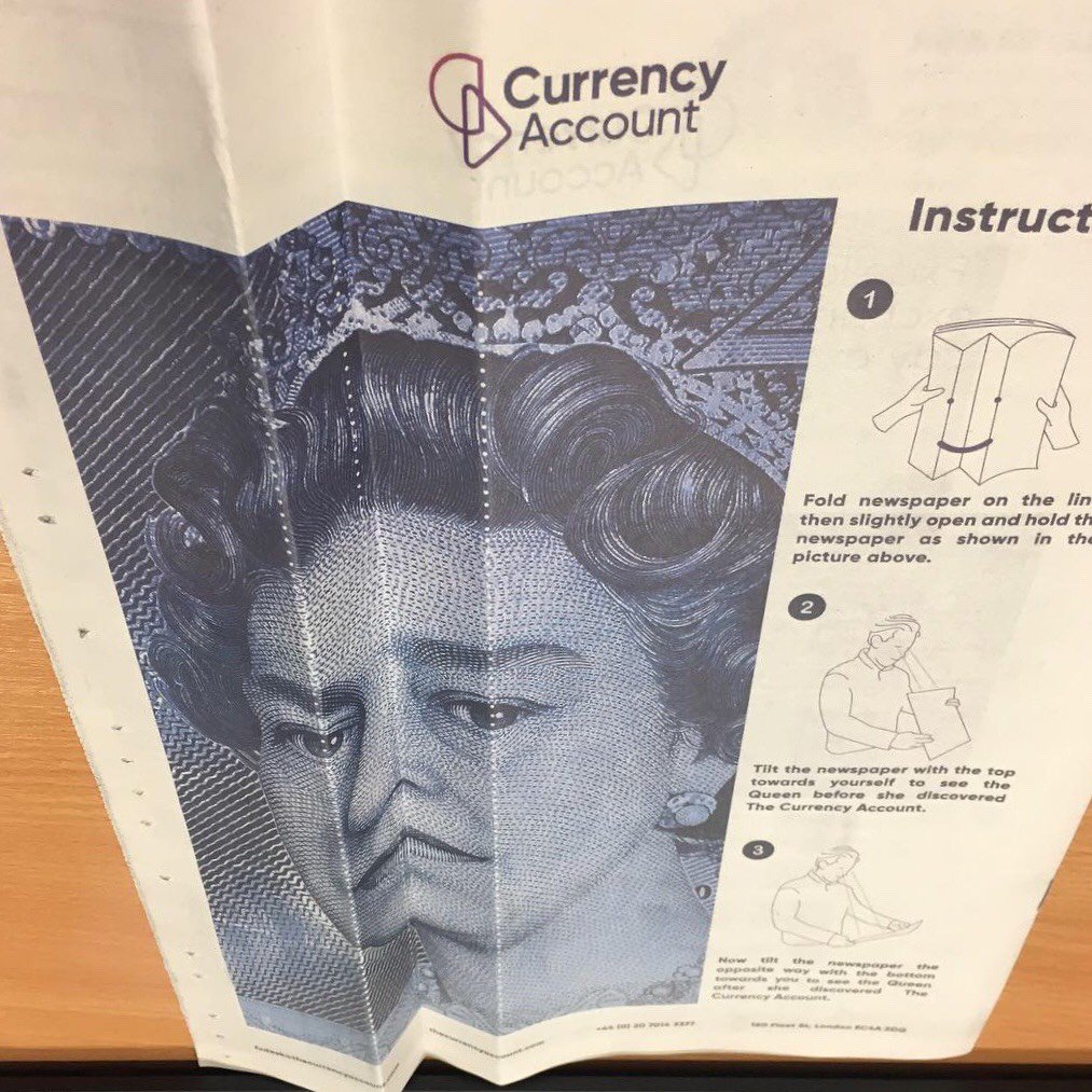 InterpolitanHQ's tweet photo. Pick up a copy of @cityAM today and check out our full page wrap #happyqueen #sadqueen #borderlesstransactions #moneywithoutborders #fx #internationalpayments https://t.co/L1MnGntpJ4