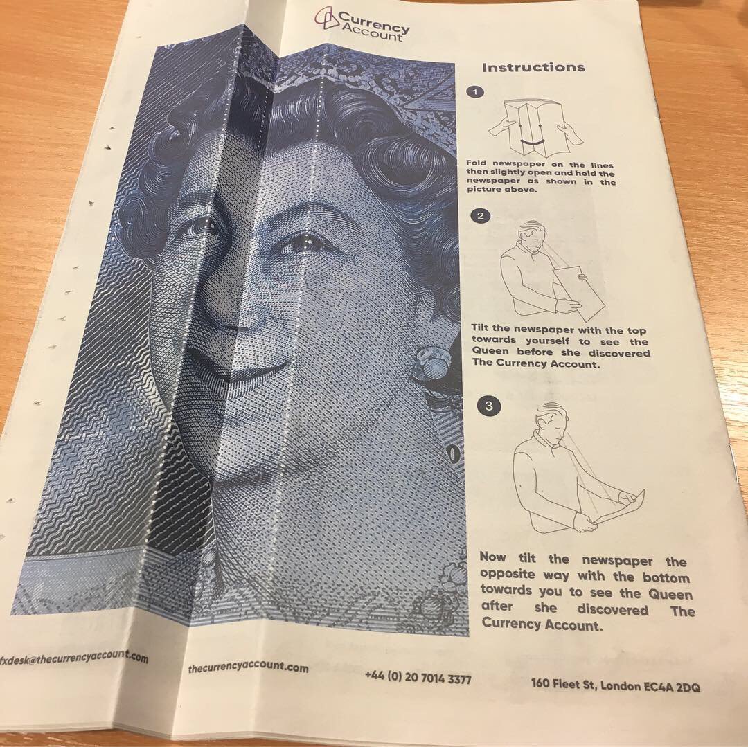 InterpolitanHQ's tweet photo. Pick up a copy of @cityAM today and check out our full page wrap #happyqueen #sadqueen #borderlesstransactions #moneywithoutborders #fx #internationalpayments https://t.co/L1MnGntpJ4