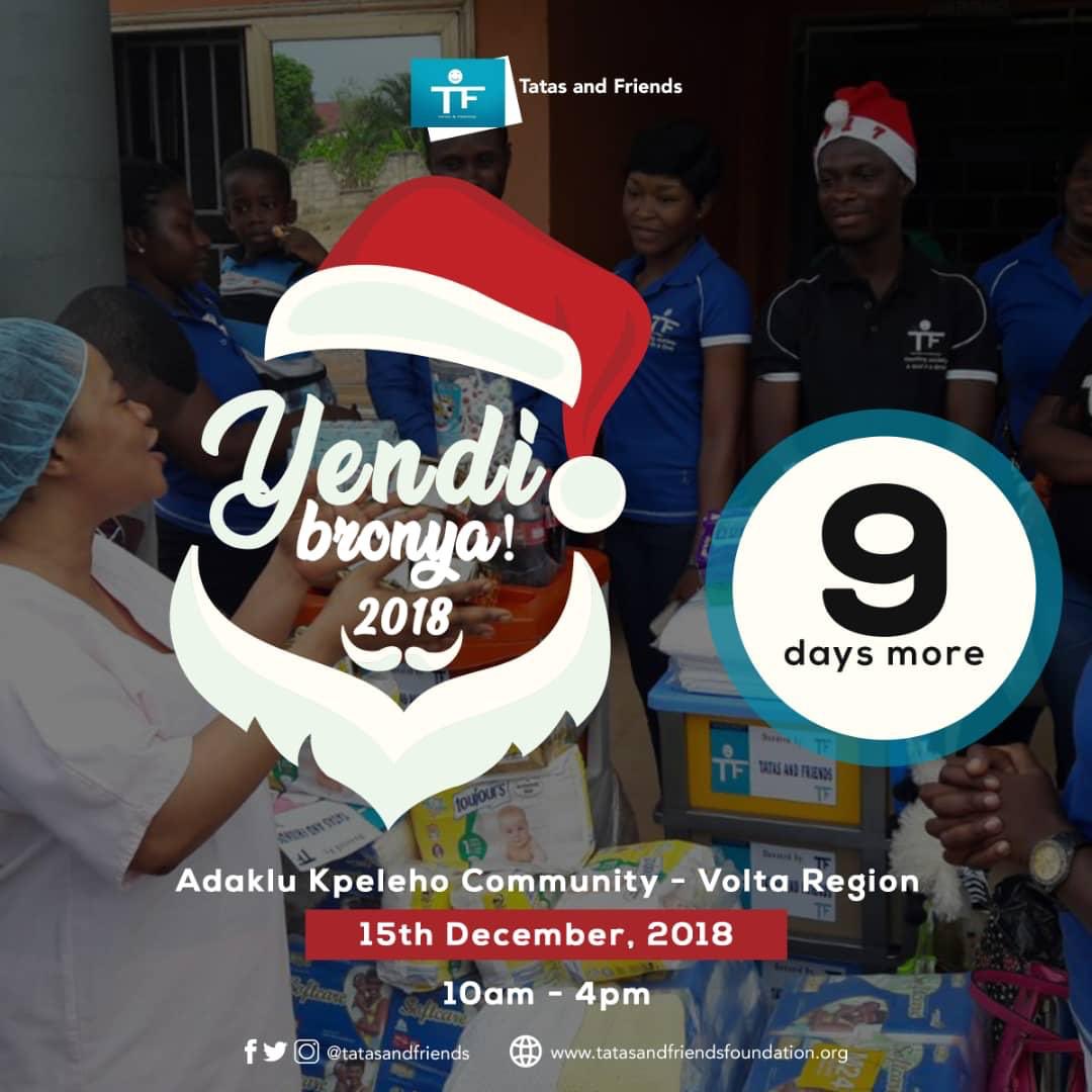 TatasAndFriends's tweet photo. Good morning! We are still taking donations for our dear community. Kindly reach out, send a DM for more info! 
Be blessed as you give
#yendibronya #tatasandfriends https://t.co/CcM3FUveqW