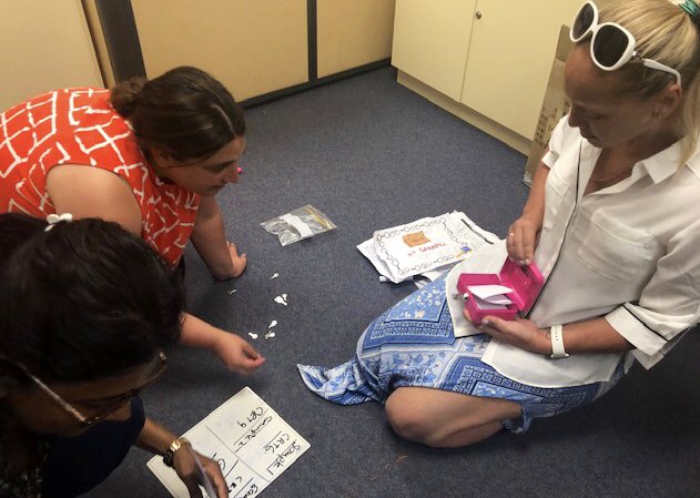 anicatanevski's tweet image. #RossmorePS staff enjoying unpacking the Literacy/Numeracy Progressions participating in an ‘ESCAPE’ themed twilight PL/deeper understanding through collegial problem solving following clues/ very competitive @Annehurdy @Mclarke7Megan @BiroNatalie @me_mel_mel @cdtasker @annbasel