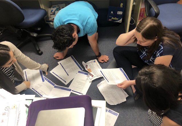 anicatanevski's tweet image. #RossmorePS staff enjoying unpacking the Literacy/Numeracy Progressions participating in an ‘ESCAPE’ themed twilight PL/deeper understanding through collegial problem solving following clues/ very competitive @Annehurdy @Mclarke7Megan @BiroNatalie @me_mel_mel @cdtasker @annbasel