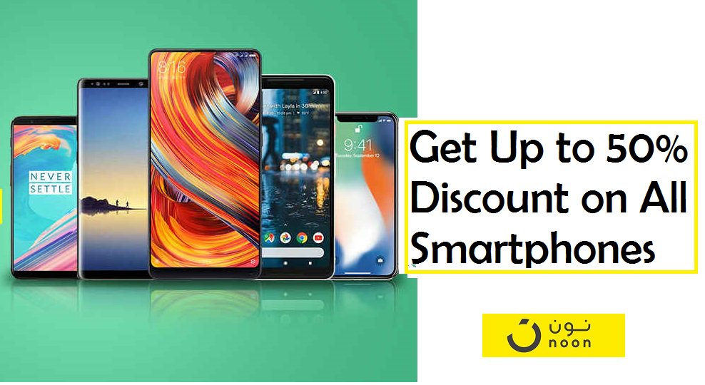 uaepayingless's tweet photo. Noon Sale on  Mobile Phones &amp; Accessories from various brands like #Samsung, #Sony, #Apple, #HTC, #Huawei. Get up to 50% Discount on all Brands.
 Buy Now: https://t.co/qmzVE3EtIq
 #noonsale, #noon, #nooncoupons, #mobilephones, #smartphones, #UAEPayingless https://t.co/P1bITBNKJf