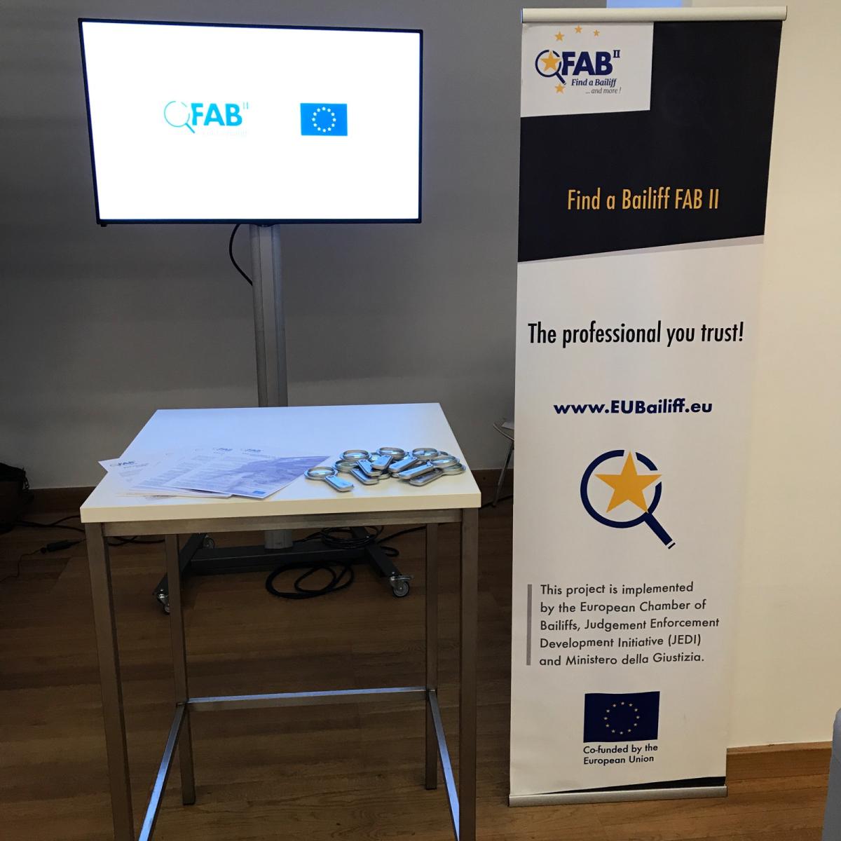 The CEHJ is in Vienna showcasing Find a Bailiff II at the e-Justice conference......come by! @EU2018AT #EuBailiff