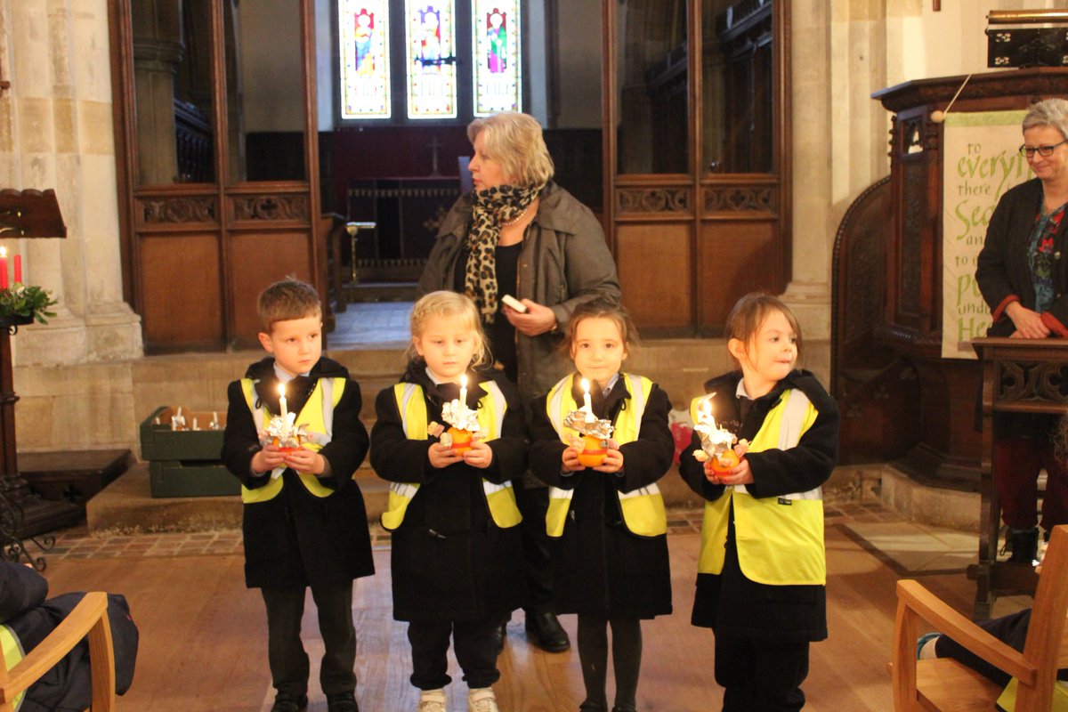 GriffinHouseSch's tweet photo. Our younger children took part in a Christingle Service this week at St Nicholas' Church. #GHSOpportunity #GHSEarlyYears #GHSFormI #GHSFormII https://t.co/BH6bySazPw
