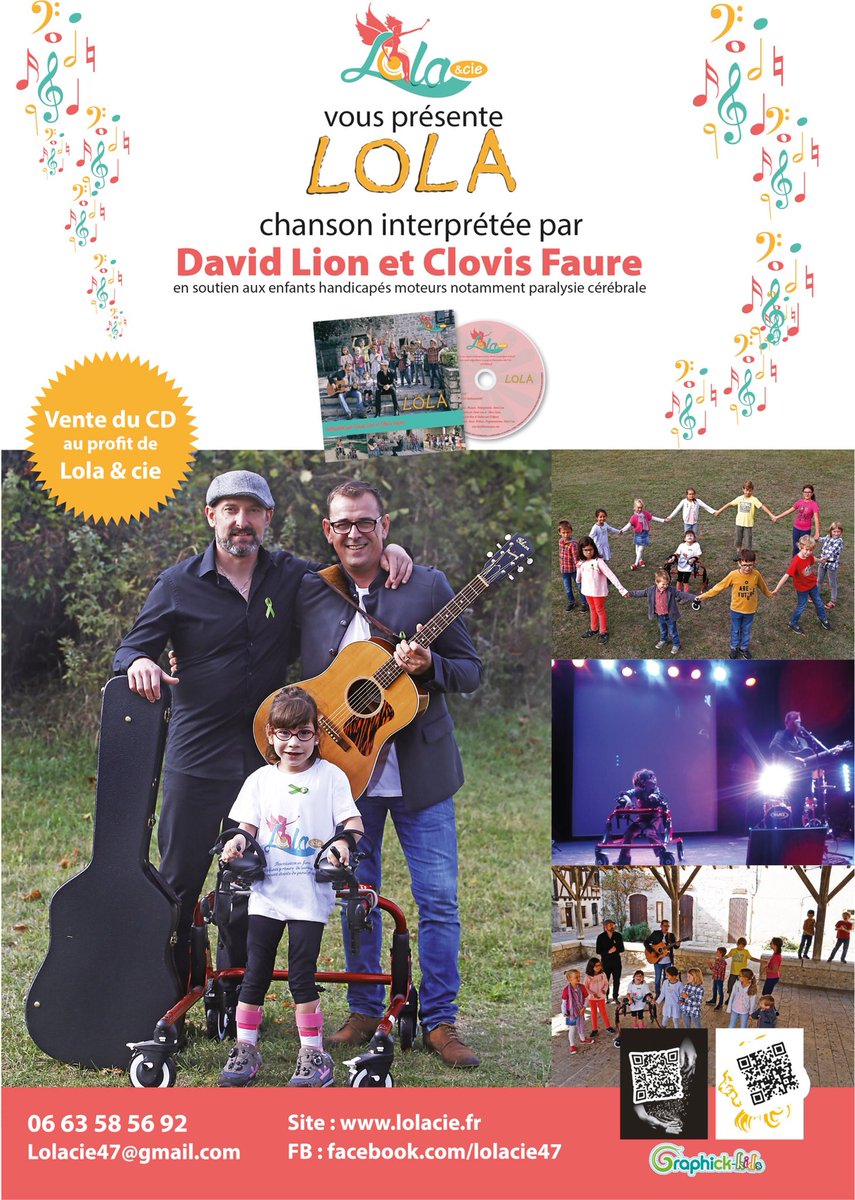 #lolacie #ChansonFrançaise #paralysiecerebrale #Handicap lolacie.fr <a href="/Madeinterraneen/">Made In Terranéen</a> <a href="/Handicap_fr/">Handicap.fr</a> <a href="/sudouest/">Sud Ouest</a> youtu.be/5Gw3aPCbD6U