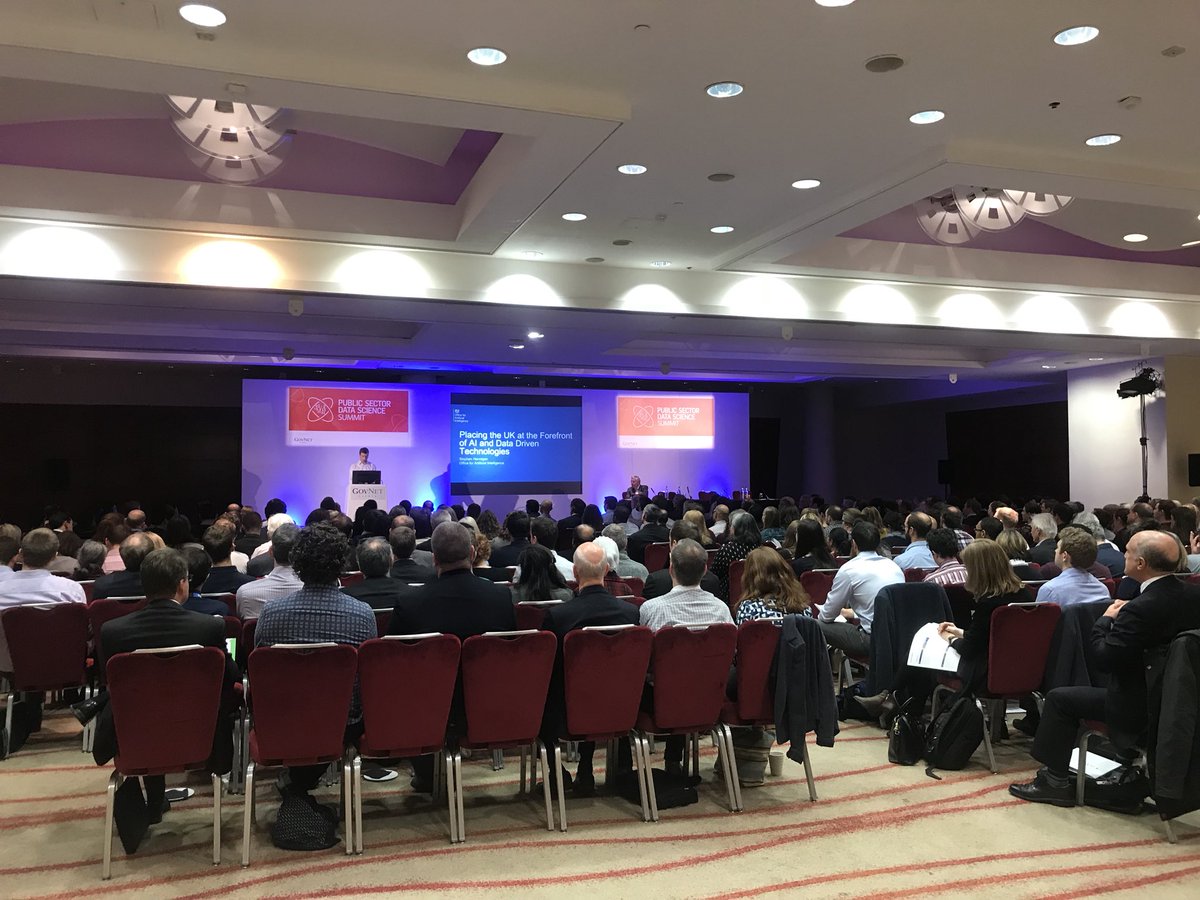 PSDataScience's tweet image. A busy morning here at the Public Sector Data Science Summit #PSData18