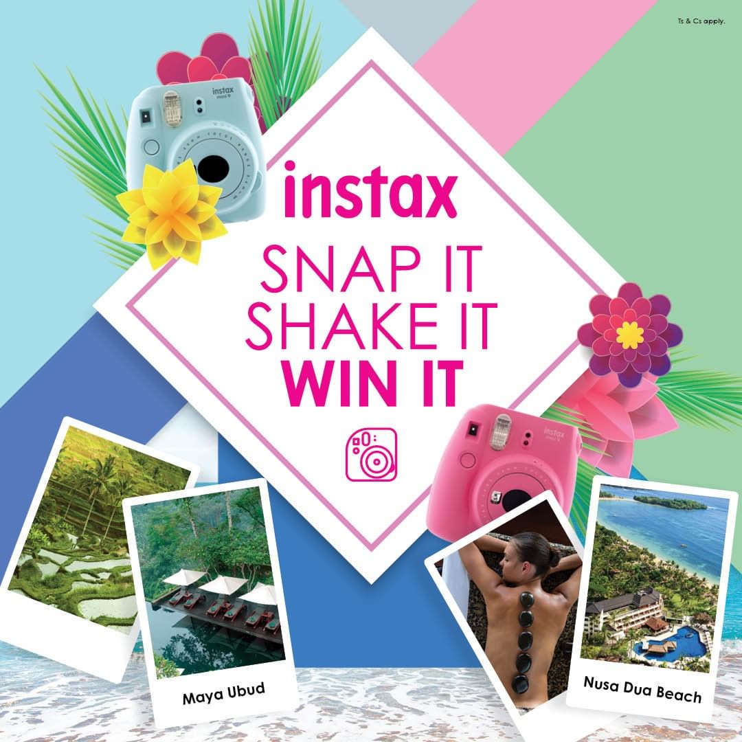 exposuregallery's tweet photo. Buy any Fuji Instax product at Exposure and enter the Fuji Competition  to win an R85,000 trip to Bali! Competition closes 31 December 2018. @exposuregallery @oldbiscuitmill @FujifilmInstax @exposuregalleryct https://t.co/ymS7JTBl3X