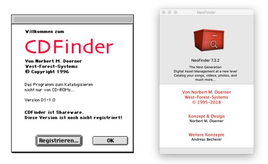 cdfinder's tweet photo. Wehave a release! The 23 year anniversary edition NeoFinder 7.3.2 is out now! :-) #digitalassetmanager #photolibrary #dam https://t.co/iDsoN5iZEu