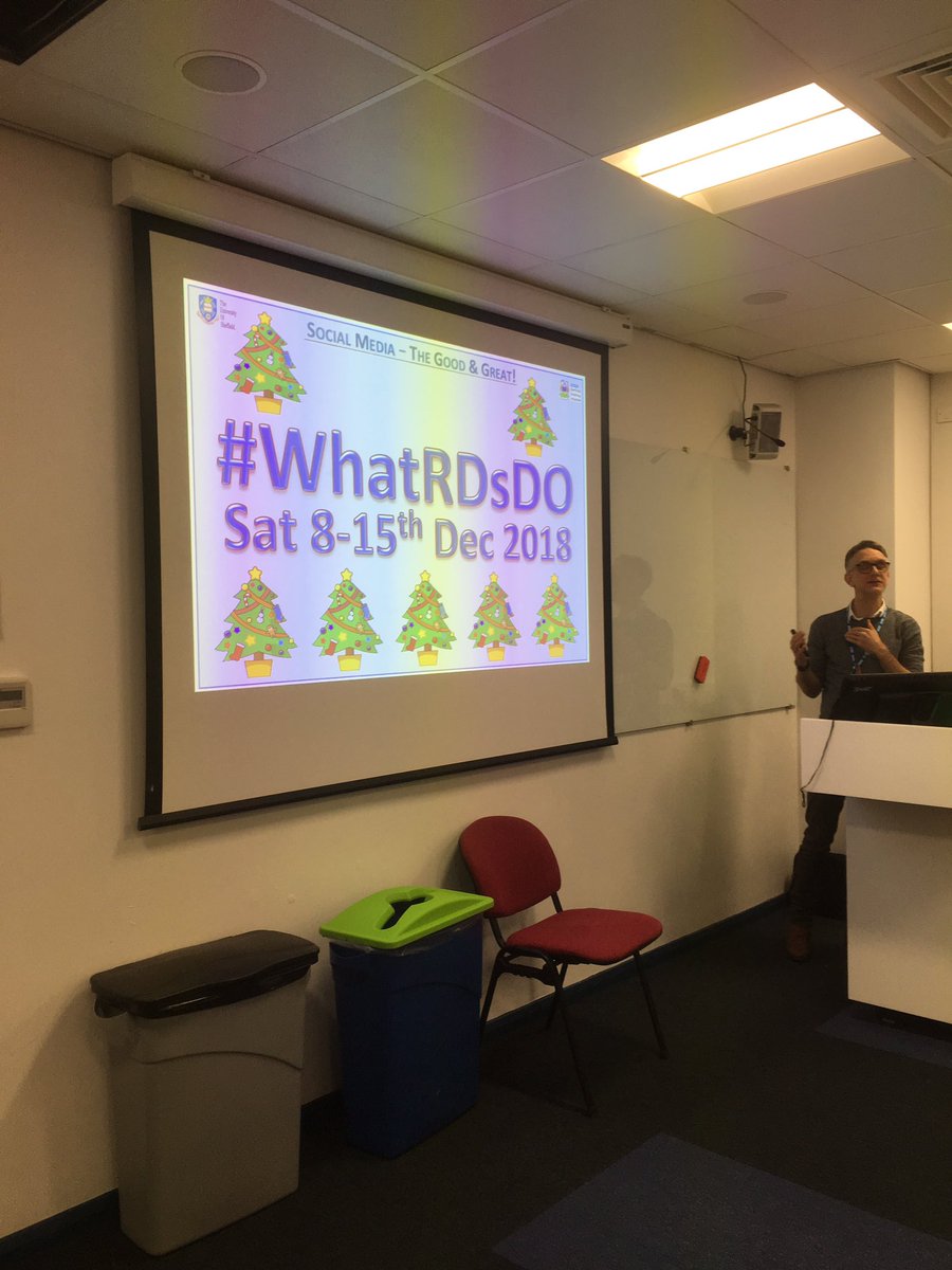seanwhite1977's tweet photo. The founder of #WhatRDsDo @trott_nick demonstrating the force for good that twitter can be, allowing promotion and sharing of all the good work that dietitians do #RidingTheDigitalWave https://t.co/IBi56OjXAa