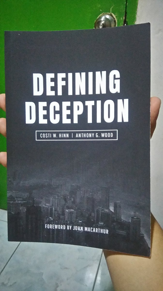nitoygonzales's tweet photo. Excited to read, review, share and quote this book #definingdeception by @costiwhinn and @RevAnthonyWood thank you so much. 😊 https://t.co/8kQdZYLfqb