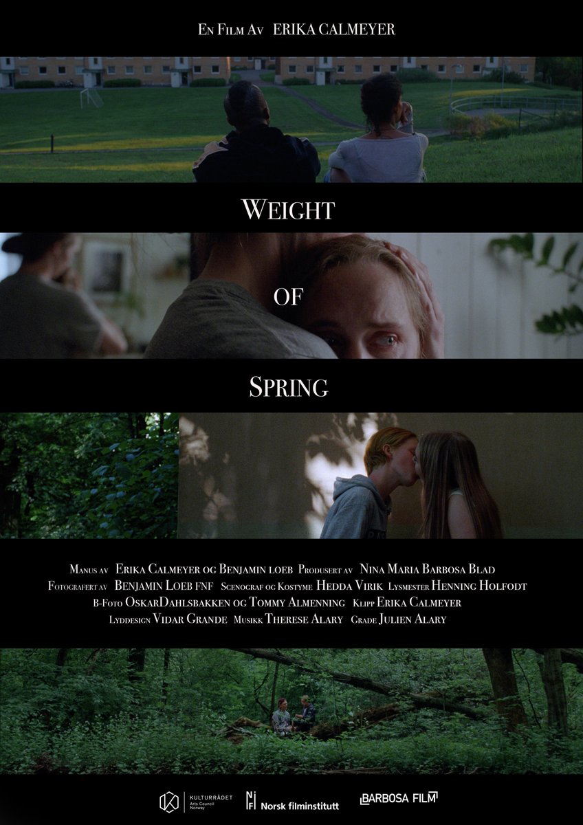 Weight of Spring (2018, Erika Calmeyer)

Weight of Spring viser 12 forskjellige kjærlighetsrelasjoner, med sin nærhet, destruktivitet, søken, ensomhet og intimitet, fortalt gjennom 12 vakre tablåer, med 24 ulike skuespillere.

filmbib.dspree.com/perma/01987df1…