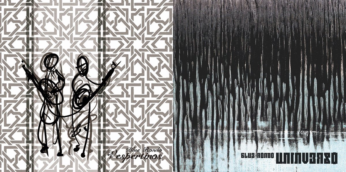 BLUE RONDO, publica hoy su doble disco "Vespertinos / Uninverso". Puedes escucharlos ó conseguirlos en: >>'Vespertinos': 
 bluerondo.bandcamp.com/album/vesperti… // >>'Uninverso': bluerondo.bandcamp.com/album/uninvers… (#PreteritaFutura, #BlueRondo, #Los80PasanFactura, <a href="/ElHombreBalaRec/">Julio Delgado</a>)