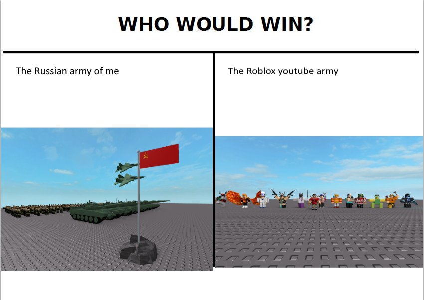 Josh Pambid On Twitter The Soviet Army Against The Roblox Youtubers Including Bluemelodyshine Z00ld Fini24 7 Obiivioushd J Bugrblx Kavlicious Felixthegoob Heyitsrerun Snyfort Notive Https T Co Foqsabbjcz - roblox soviet flag